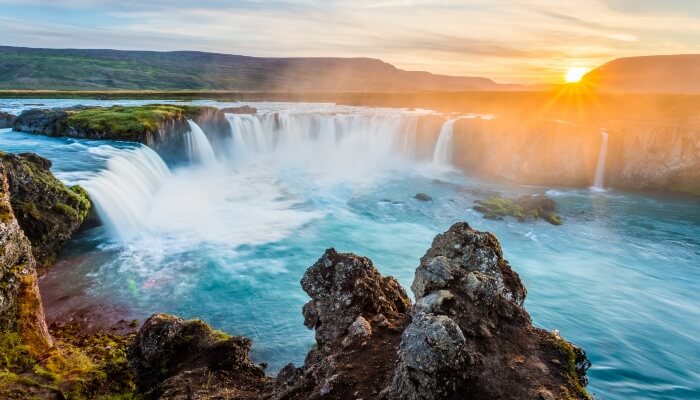 Waterval IJsland Godafoss